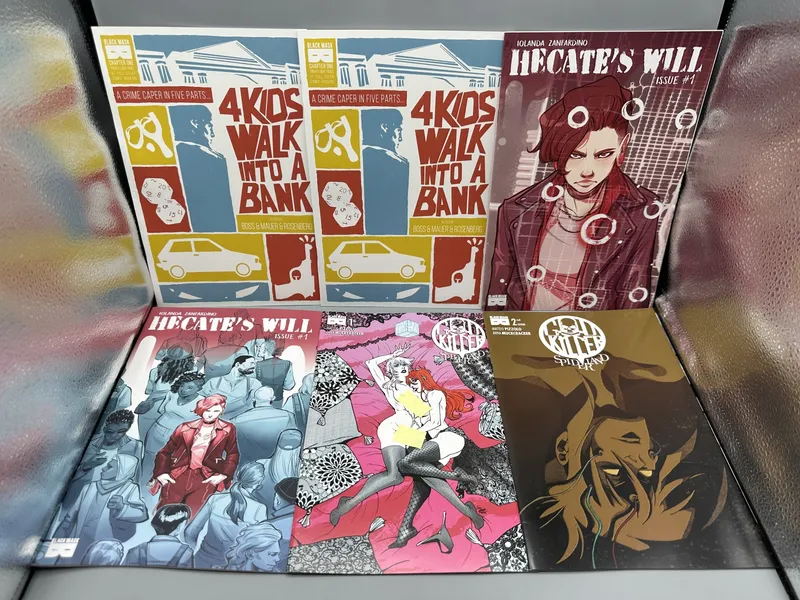 Black Mask Studios Lot of 6 Comics - 4 Kids Walk Into A Bank #1 (2016), Hecate's Will #1 (2021) and God Killer: Spiderland #1-2 (2021) - Variant covers from auction in Greenville, Ohio — image 28