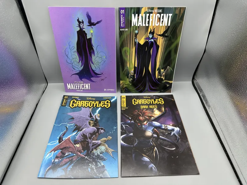 Dynamite Entertainment Disney Villains: Maleficent #1, Gargoyles #1, and Gargoyles: Dark Ages #1 Lot of 4 (2022-2023) - Variant Covers from auction in Greenville, Ohio — image 30
