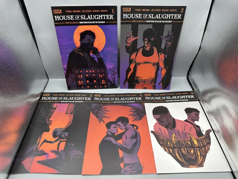 BOOM! Studios House of Slaughter #1-5 (2021-2022) - 1st appearance of Jace Boucher - Chris Shehan covers from auction in Greenville, Ohio — image 38