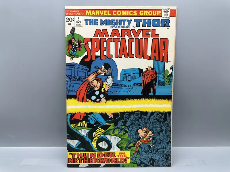 1973 Marvel Comics Marvel Spectacular #3 - Reprints Thor #127 - Jack Kirby art from auction in Greenville, Ohio — image 41