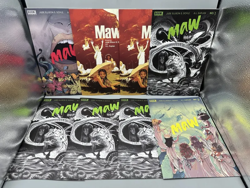BOOM! Studios Maw #1 & #2 (2021) lot of 8 - Various Variant Covers from auction in Greenville, Ohio — image 42