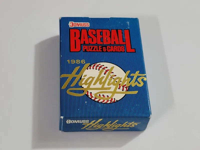 Factory Sealed 1986 Donruss "The Highlights" Set from auction in Greenville, Ohio — image 30