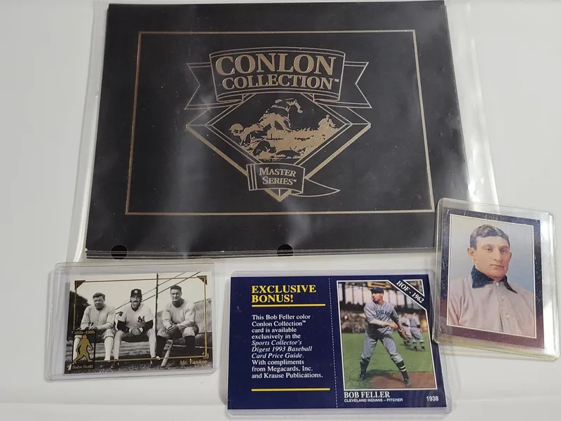 1993 Conlon Collection Masters Series  8x10 Cards from auction in Greenville, Ohio — image 24