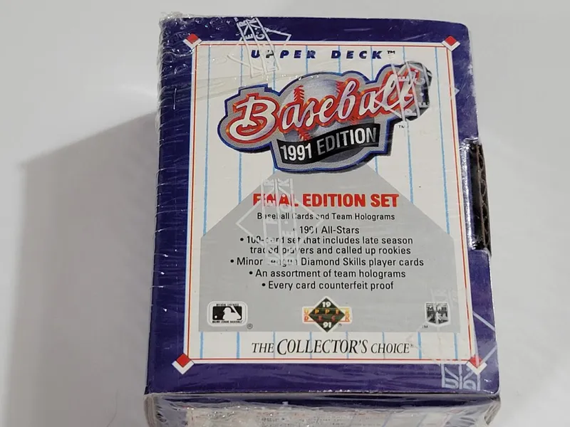Factory Sealed 1991 Upper Deck "Final Edition" Set from auction in Greenville, Ohio — image 39