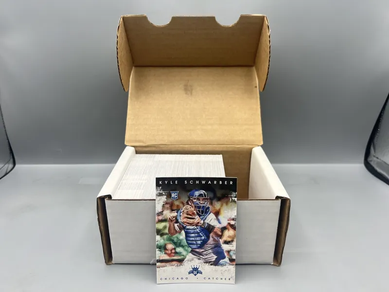 2016 Panini Diamond Kings Baseball Complete 185 Card Set W/ Kyle Schwarber RC from auction in Greenville, Ohio — image 8