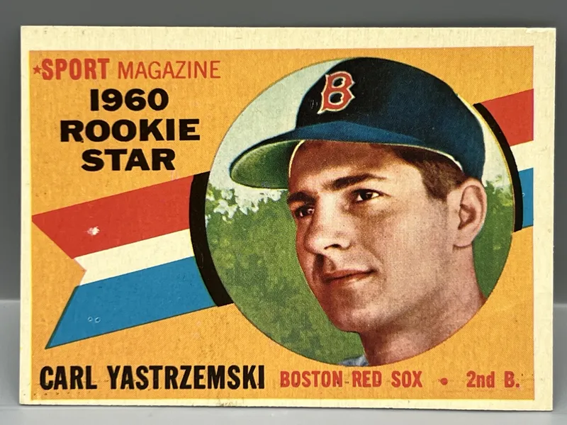 1960 Topps #148 Carl Yastrzemski RC (HOF) / Red Sox - Rookie Card from auction in Greenville, Ohio — image 4
