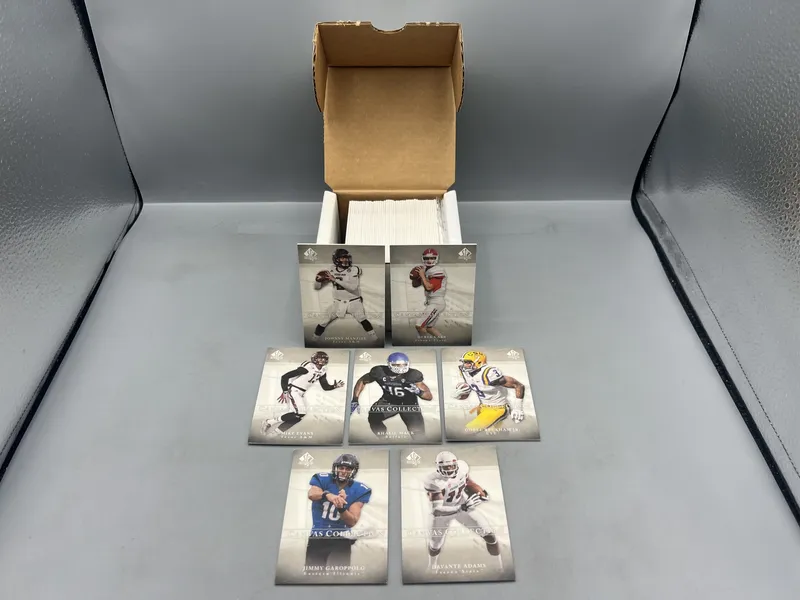 2014 Upper Deck SP Authentic Canvas Collection Football Complete 50 Card Insert Set W/ Mike Evans RC, Odell Beckham Jr. RC, Davante Adams RC, & Many More Star Rookies from auction in Greenville, Ohio — image 26