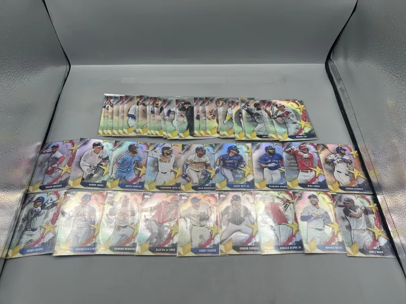 2025 Topps Stars of MLB Baseball Complete 60 Card Insert Set from auction in Greenville, Ohio — image 35