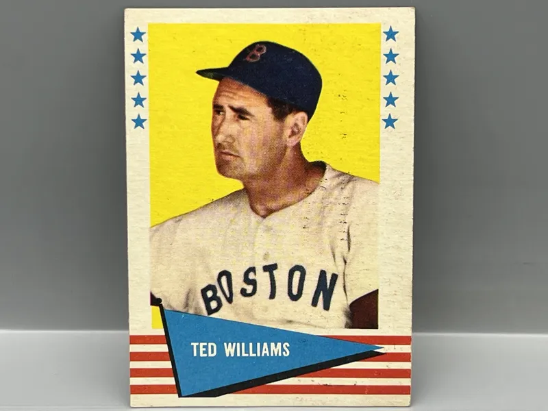 1961 Fleer Baseball Greats Ted Williams #152 from auction in Greenville, Ohio — image 36