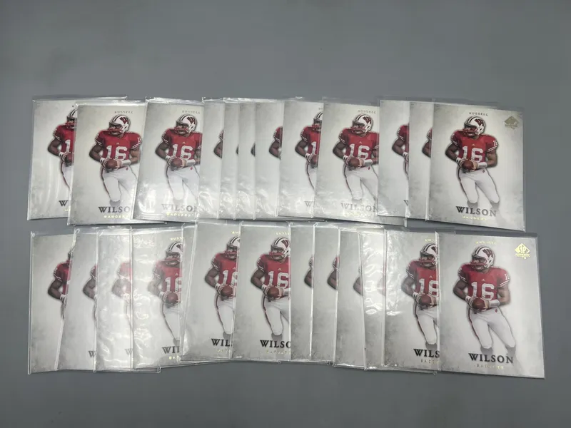 (25) 2012 Upper Deck SP Authentic Russell Wilson RCs #87 from auction in Greenville, Ohio — image 44