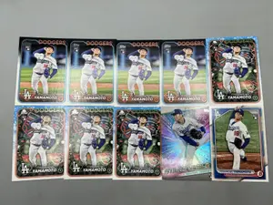 (10) Yoshinobu Yamamoto Baseball Rookie Cards