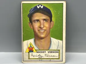 1952 Topps Mickey Vernon #106