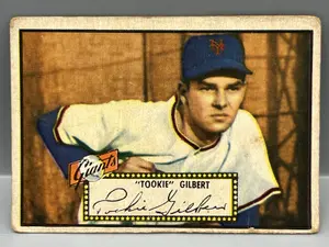 1952 Topps Tookie Gilbert #61