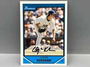 2007 Bowman Paper Clayton Kershaw RC #BDPP77