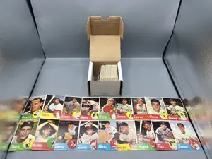 (Lot Of 125+) 1963 Topps Baseball Singles - No Duplication, No HOFers