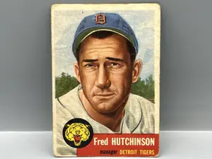 1953 Topps Fred Hutchinson #72