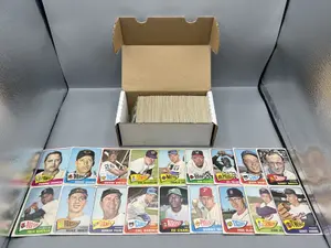 (Lot Of 300) 1965 Topps Baseball Singles - No Duplication, No HOFers