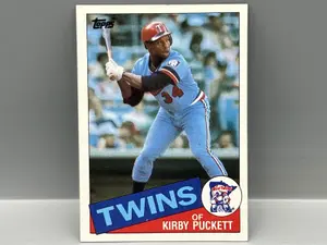 1985 Topps Kirby Puckett RC #536