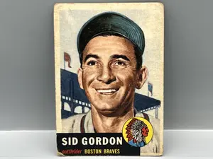 1953 Topps Sid Gordon #117