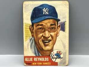 1953 Topps Allie Reynolds #141