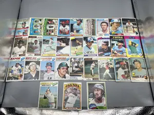 (Lot Of 30) Mixed 1970s Baseball Stars & HOFers / Varying Conditions