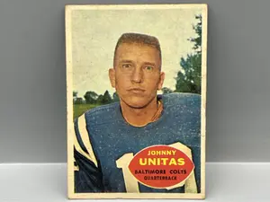 1960 Topps Johnny Unitas #1