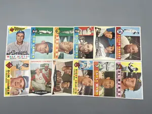 (Lot Of 12) 1960 Topps Stars & HOFers
