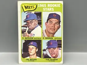 1965 Topps #533 Tug McGraw RC - Mets - Rookie Card