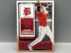 2015 Panini Contenders Aaron Judge Season Ticket Prospect/RC #3