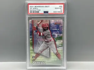 2021 Bowman's Best Jo Adell Refractor RC #89 PSA Gem Mint 10