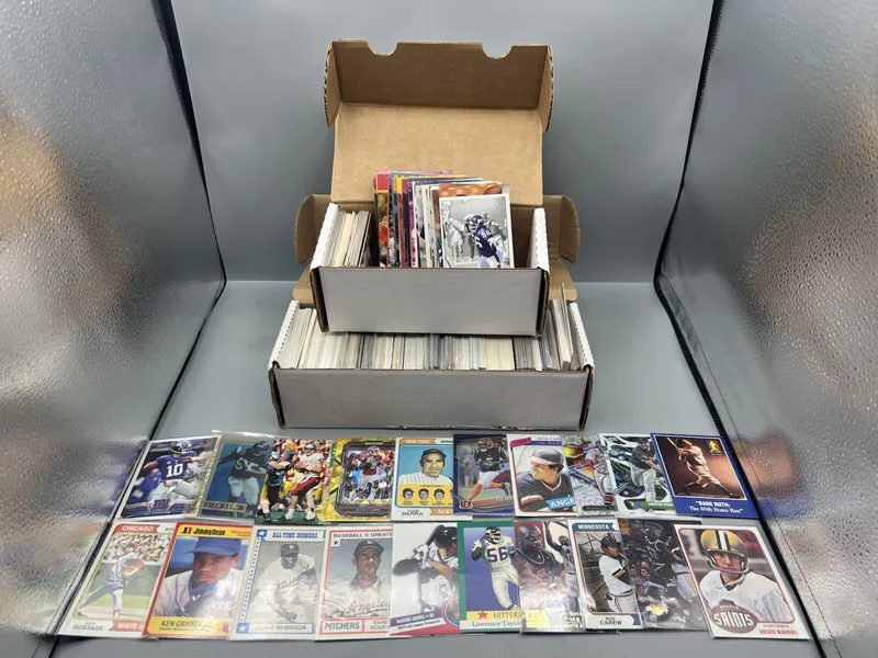 Large Box of Assorted Multi-Sport Trading Cards W/ Many Stars - Varying Conditions from auction in Greenville, Ohio — image 2