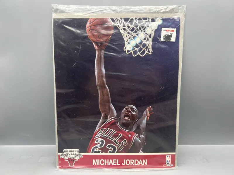 1990-91 Hoops Michael Jordan Sealed Oversized Photo from auction in Greenville, Ohio — image 8