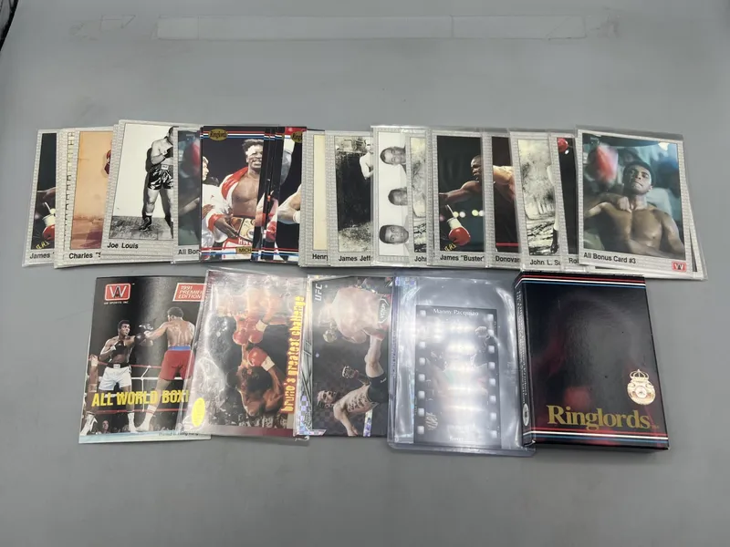 Lot of Assorted Boxing/UFC Trading Cards W/ Stars  - Muhammad Ali, Joe Louis from auction in Greenville, Ohio — image 16