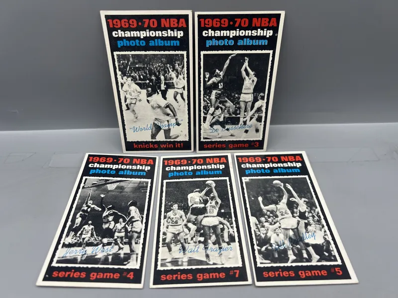 (5) 1970-71 Topps Basketball Championship Series Cards - Varying Conditions from auction in Greenville, Ohio — image 20