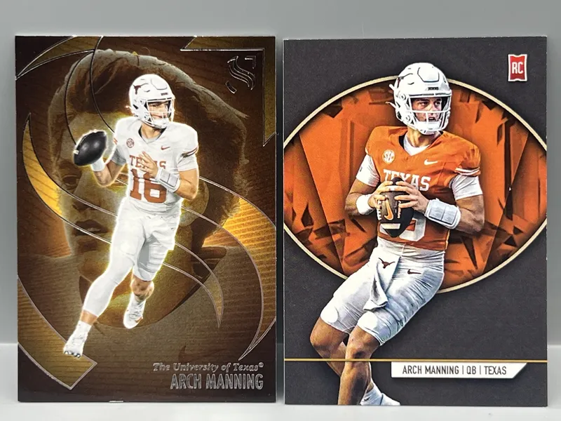 2025 Panini Silhouette Arch Manning RC/Prospect #16 & Custom Made RC #2 from auction in Greenville, Ohio — image 38