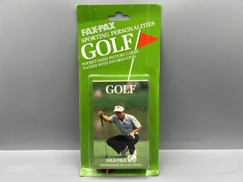 1986 Fax-Pax PGA Tour Golf Factory Sealed Complete Set - Jack Nicklaus from auction in Greenville, Ohio — image 2