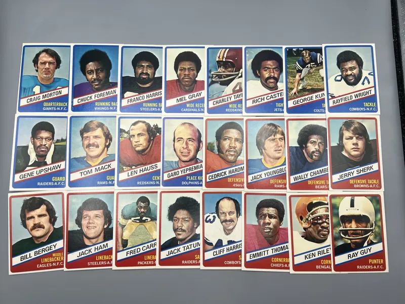 1976 Topps Wonder Bread Football Complete 24 Card Set from auction in Greenville, Ohio — image 11