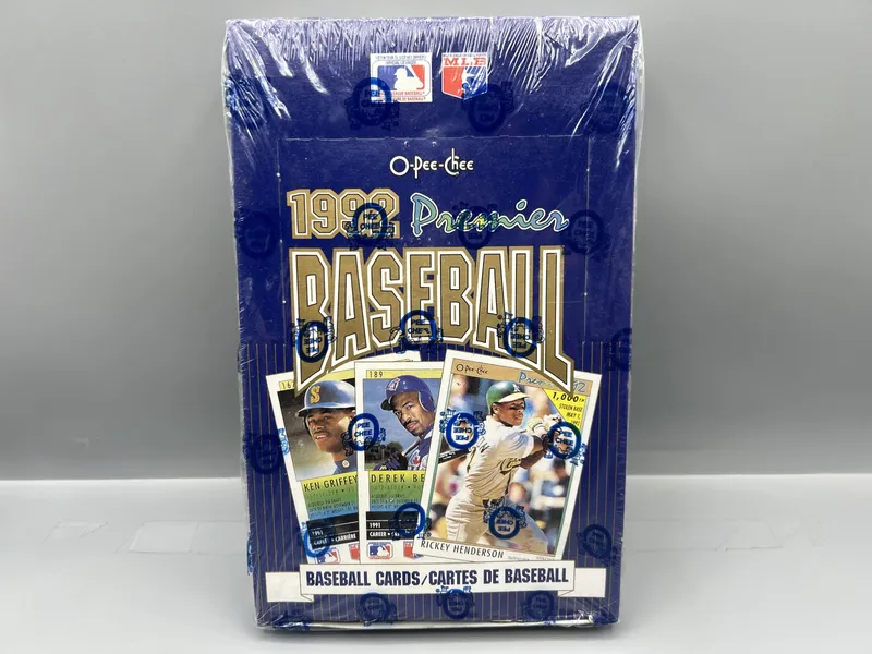 1992 O-Pee-Chee Baseball Factory Sealed Wax Box from auction in Greenville, Ohio — image 24