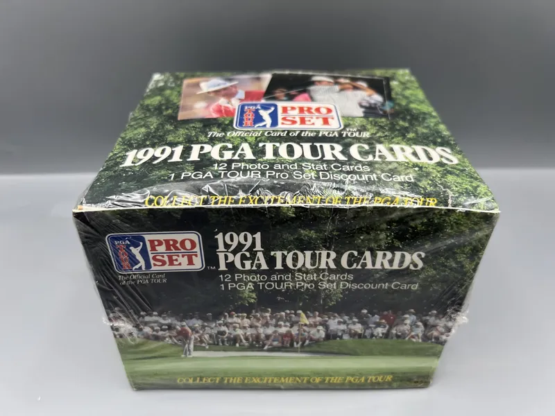 1991 Pro Set PGA Tour Golf Factory Sealed Wax Box from auction in Greenville, Ohio — image 41