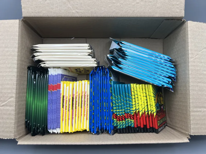 (75) Assorted Vintage Non-Sports Trading Card Unopened Wax Packs from auction in Greenville, Ohio — image 46