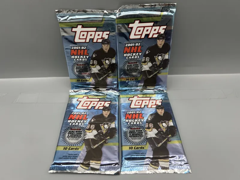 (4) 2001-02 Topps Hockey Unopened Packs from auction in Greenville, Ohio — image 48