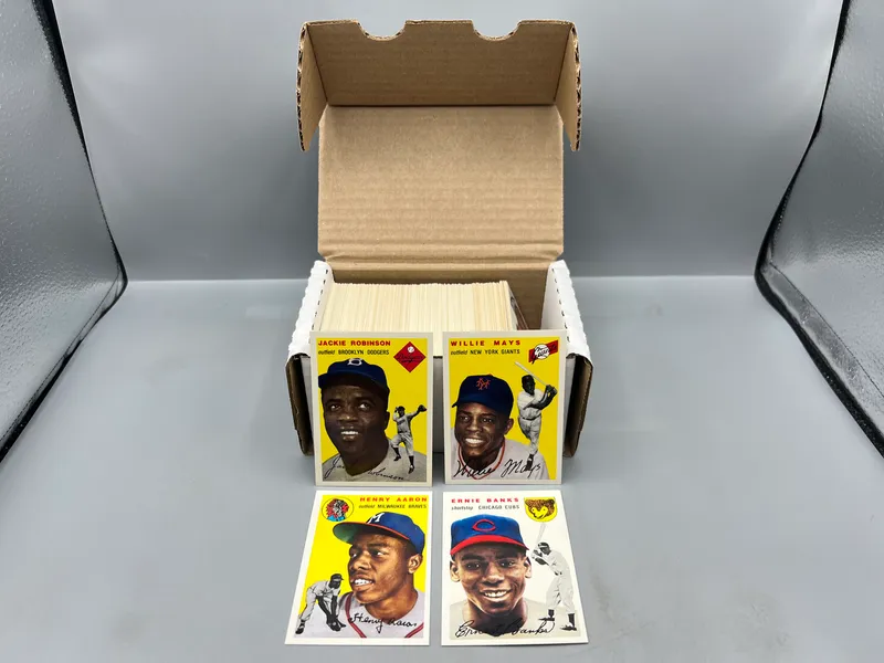 1994 Topps Archives '54 Topps Reprint Complete 256-Card Set - Topps did not issue cards #1, #250, 259 from auction in Greenville, Ohio — image 3