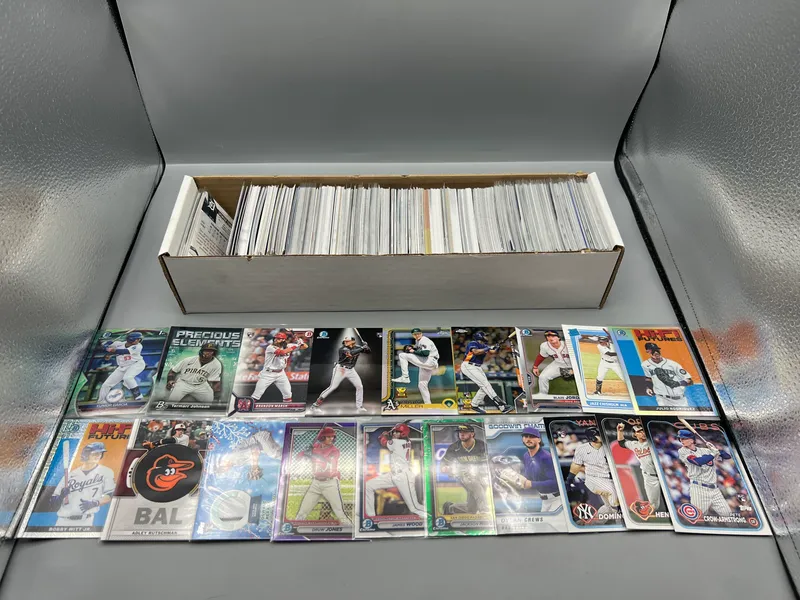 Box of Assorted 2020s Baseball Rookie Cards W/ Lots of Stars, Inserts, & Parallels from auction in Greenville, Ohio — image 4