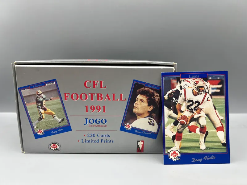 1991 Jogo Incorporated CFL Football Set W/ Doug Flutie RC from auction in Greenville, Ohio — image 7