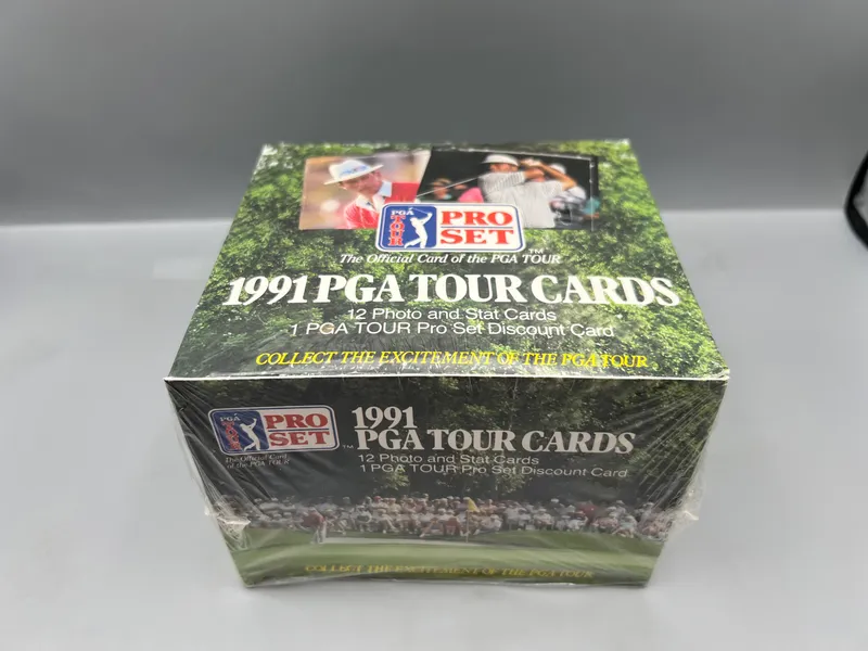1991 Pro Set PGA Tour Golf Factory Sealed Wax Box from auction in Greenville, Ohio — image 18