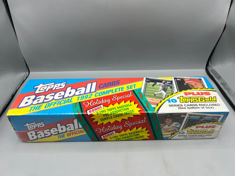 1992 Topps Baseball Factory Sealed Holiday Special Set from auction in Greenville, Ohio — image 32