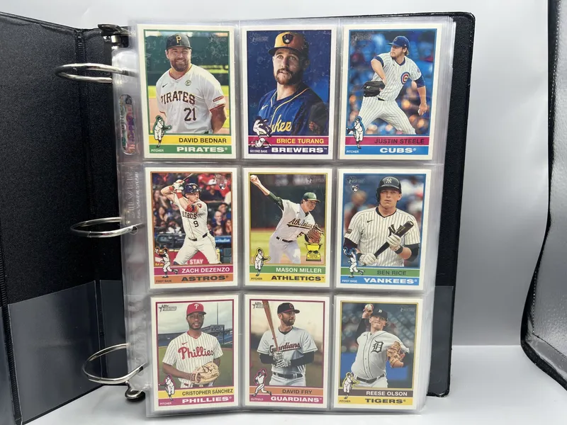 2025 Topps Heritage Baseball Complete Short Print Set W/ Ben Rice RC - Cards 401-500 - All SPs from auction in Greenville, Ohio — image 17