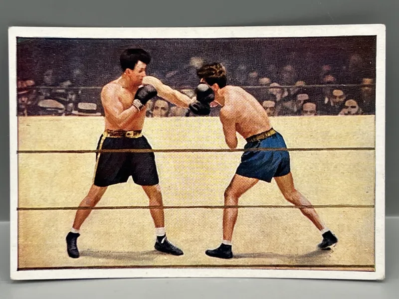 1932 Sanella Margerine Boxing Schmeling Vs. Sharkey #125 from auction in Greenville, Ohio — image 22