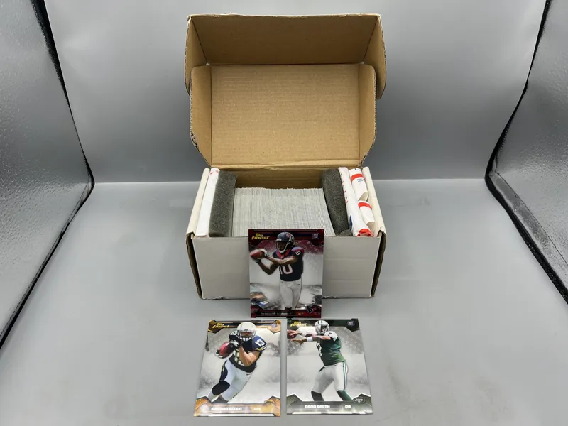 2013 Topps Finest Football Complete 150 Card Set W/ DeAndre Hopkins RC, Keenan Allen RC, & Geno Smith RC from auction in Greenville, Ohio — image 29