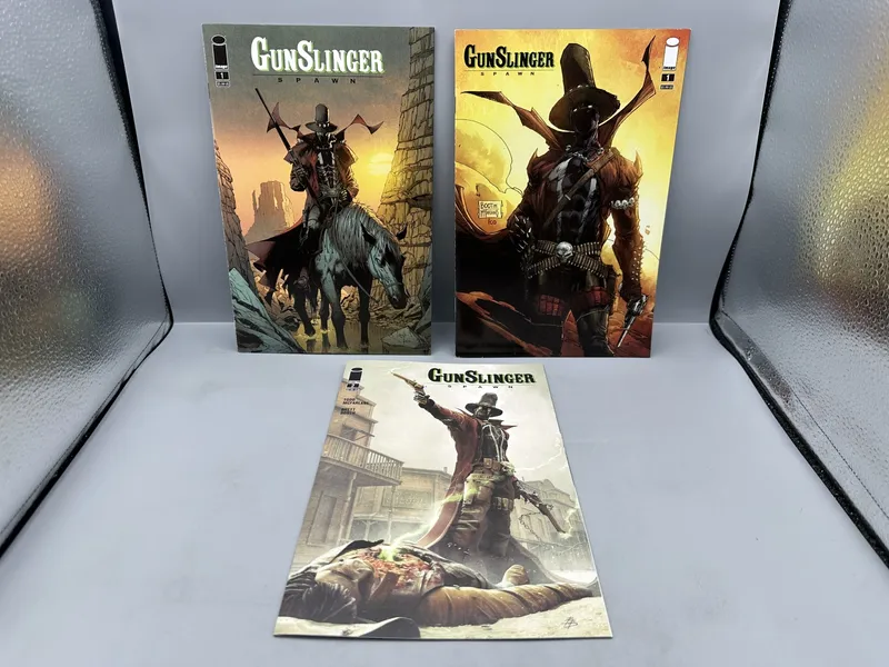 Image Comics Gunslinger Spawn #1 & #2 (2021) - Premiere solo series issues - Greg Capullo and Brett Booth covers from auction in Greenville, Ohio — image 5